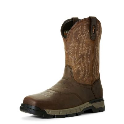 Ariat Rebar Flex Western - Werkschoenen Bruin Heren - 14690-418